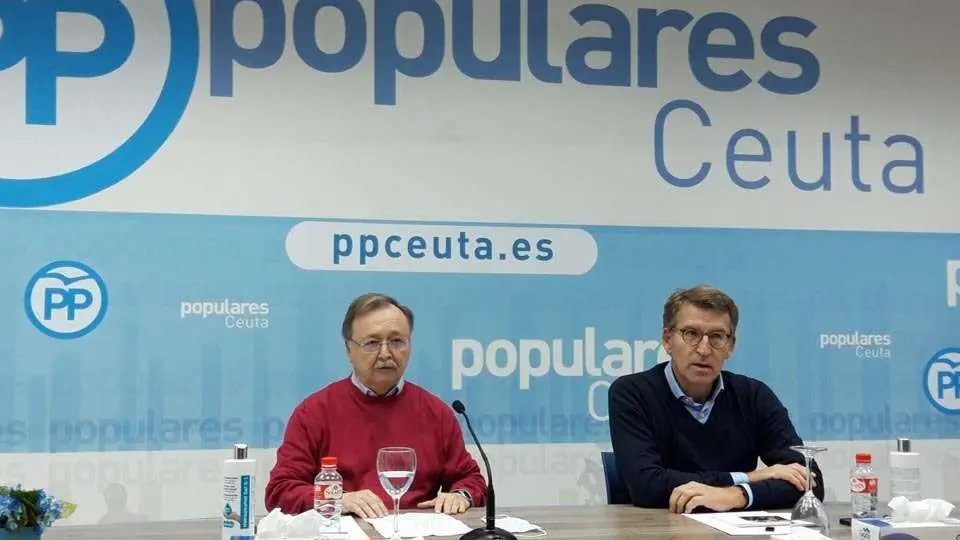 Vivas y Feijoo, en un acto p&uacute;blico (C.A./ARCHIVO)