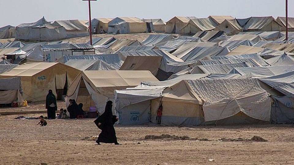 Campo de refugiados en Al-Hol, en Siria (WIKIMEDIA COMMONS/DOMINIO PÚBLICO)