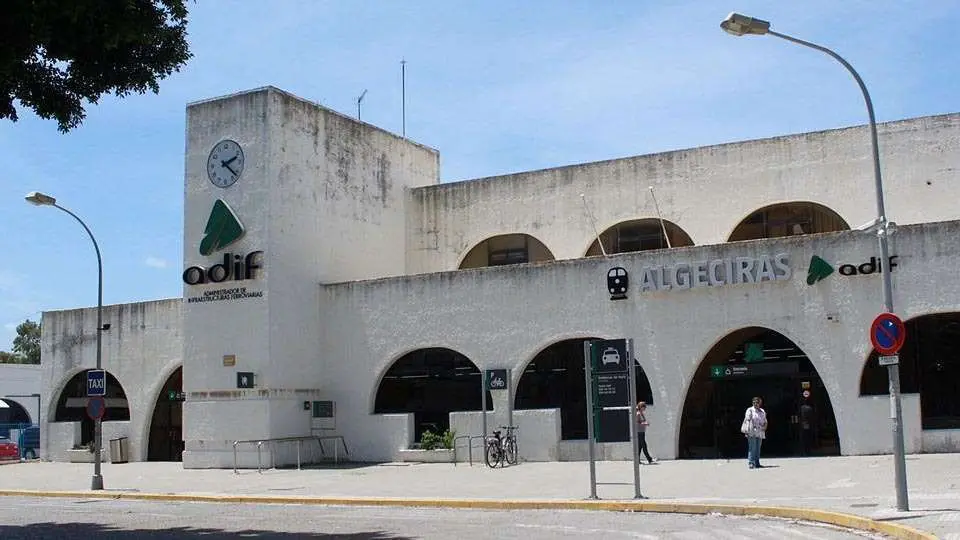 Estaci&oacute;n de ferrocarril de Algeciras