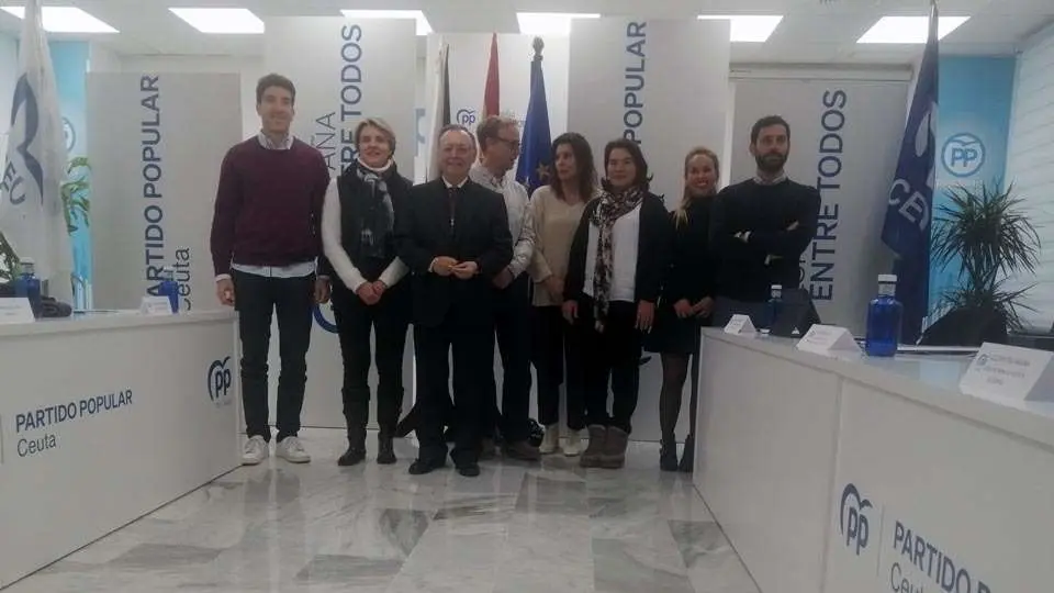 Los miembros del comit&eacute; de direcci&oacute;n del PP, esgte mi&eacute;rcoles en su sede de Ainara (C.A.)
