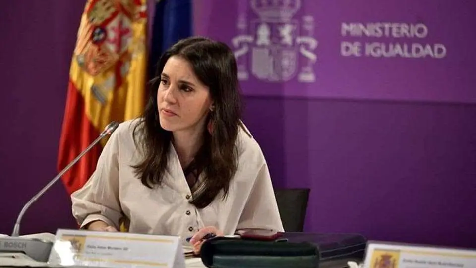 La ministra de Igualdad, Irene Montero (MONCLOA)