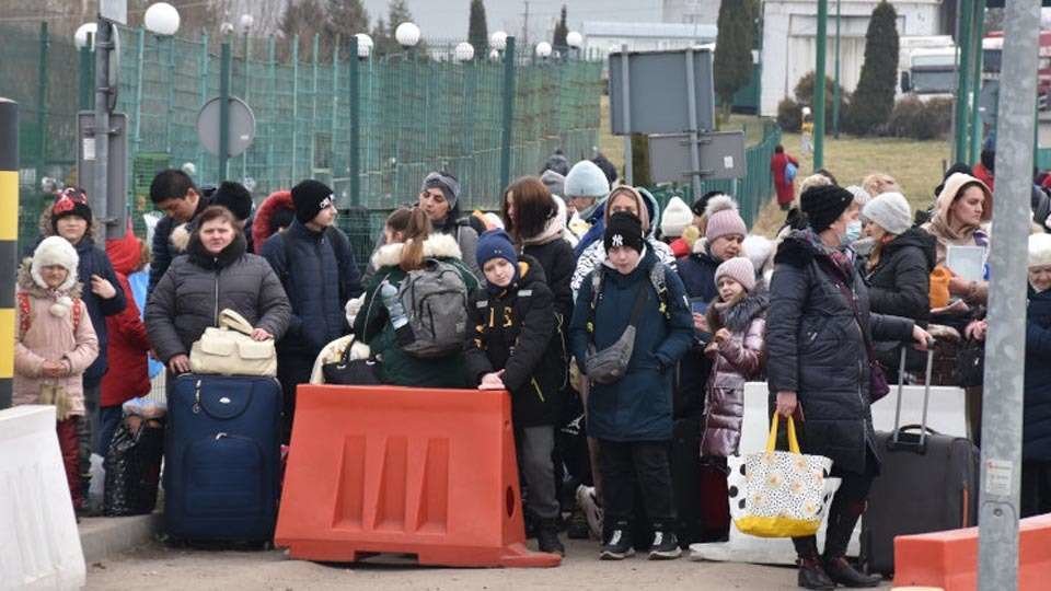 Refugiados ucranianos en Polonia (ACNUR)