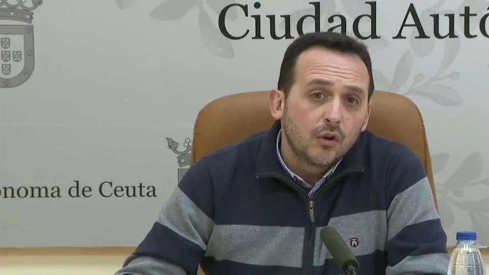 Redondo, durante la rueda de prensa ofrecida este jueves