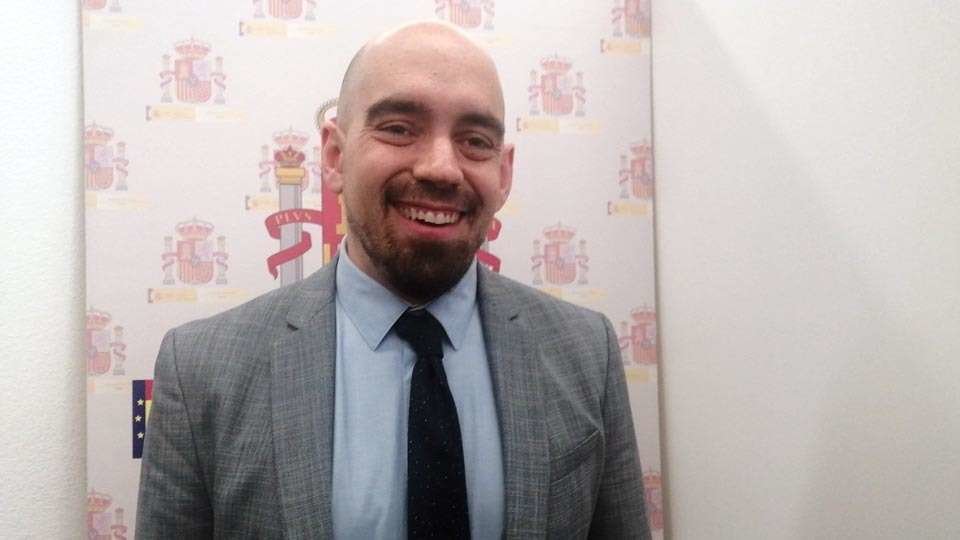 El asesor de la Dirección General de Planificación y Gestión Educativa del MEFP, Carlos Peña (C.A.)
