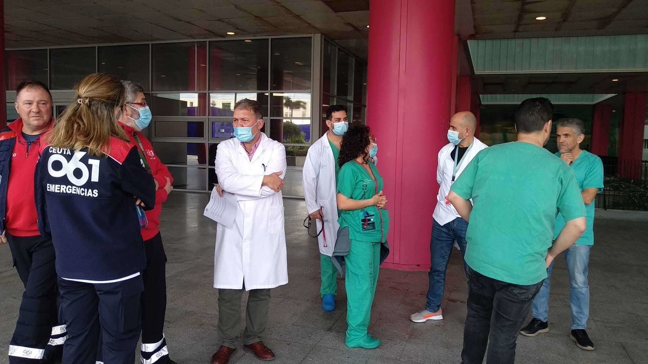 Concentración huelga médicos INGESA