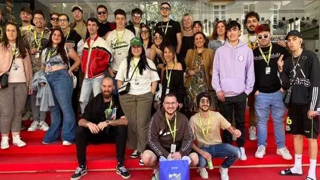 Alumnos del Siete Colinas en M&aacute;laga (CEDIDA)
