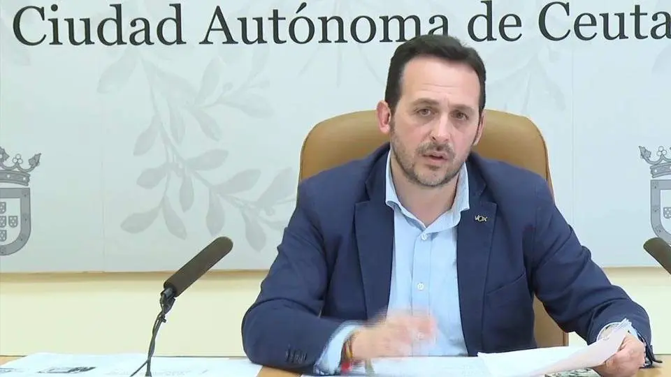 El l&iacute;der de la extrema derecha local, Juan Sergio Redondo