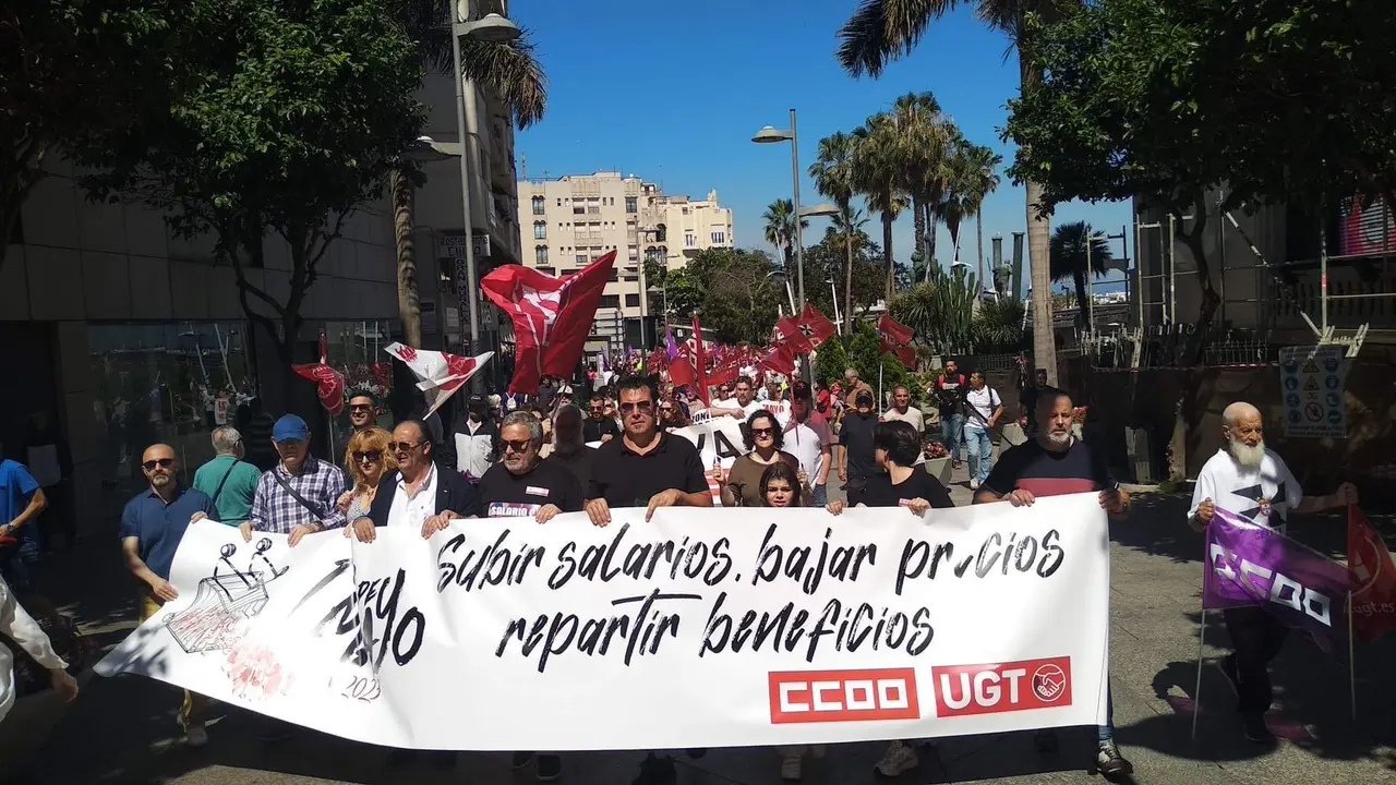 1 de mayo manifestaci&oacute;n