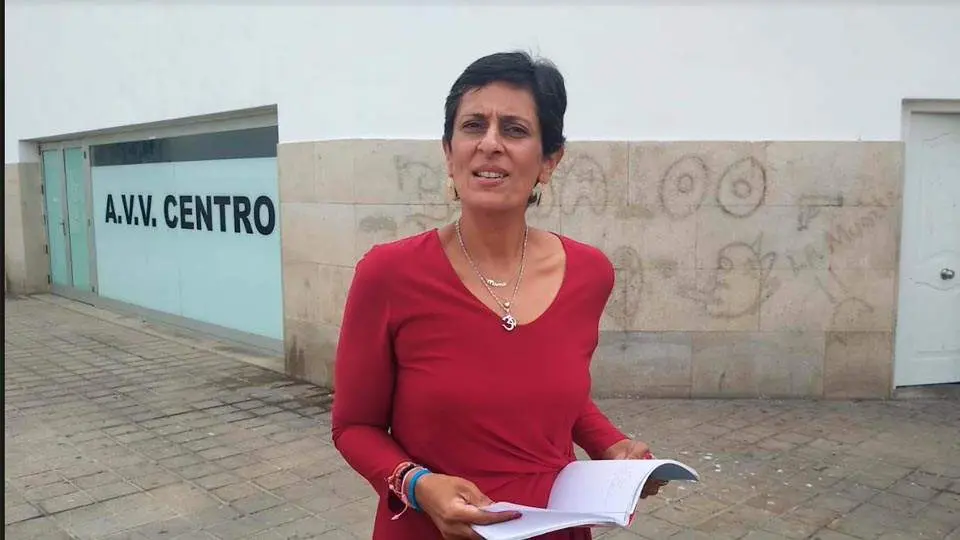 Chandiramani, este lunes en la Plaza Nelson Mandela, donde ha comparecido ante los medios (C.A.)