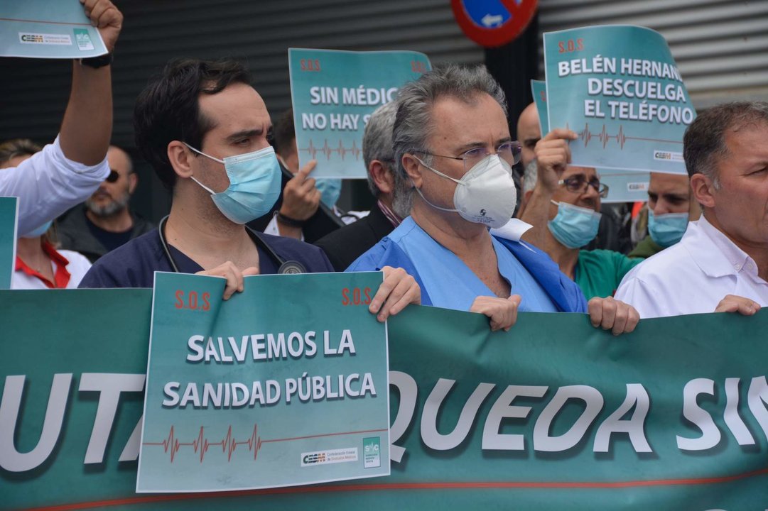 Huelga Sindicato Médicos