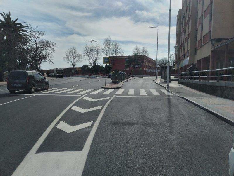 Asfaltado avenida España