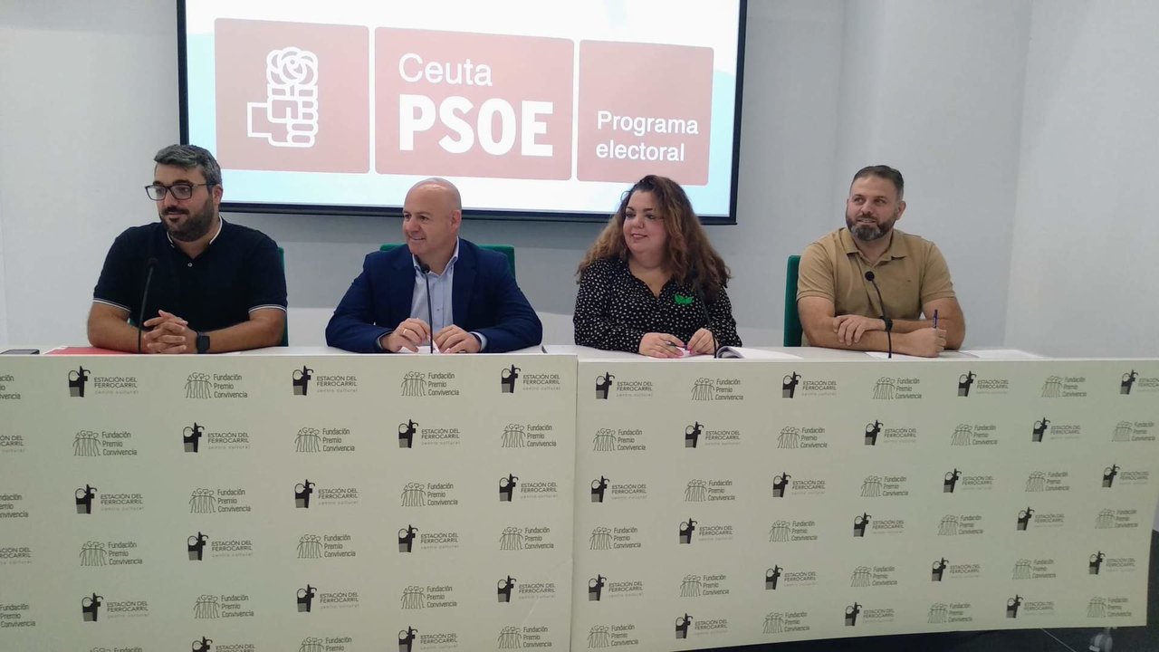 Presentación de la medidas electorales del PSOE