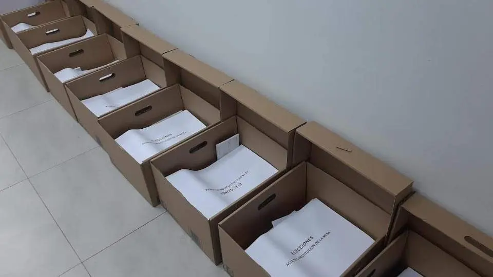 Material de votaci&oacute;n dispuesto para el 28-M (CEDIDA)