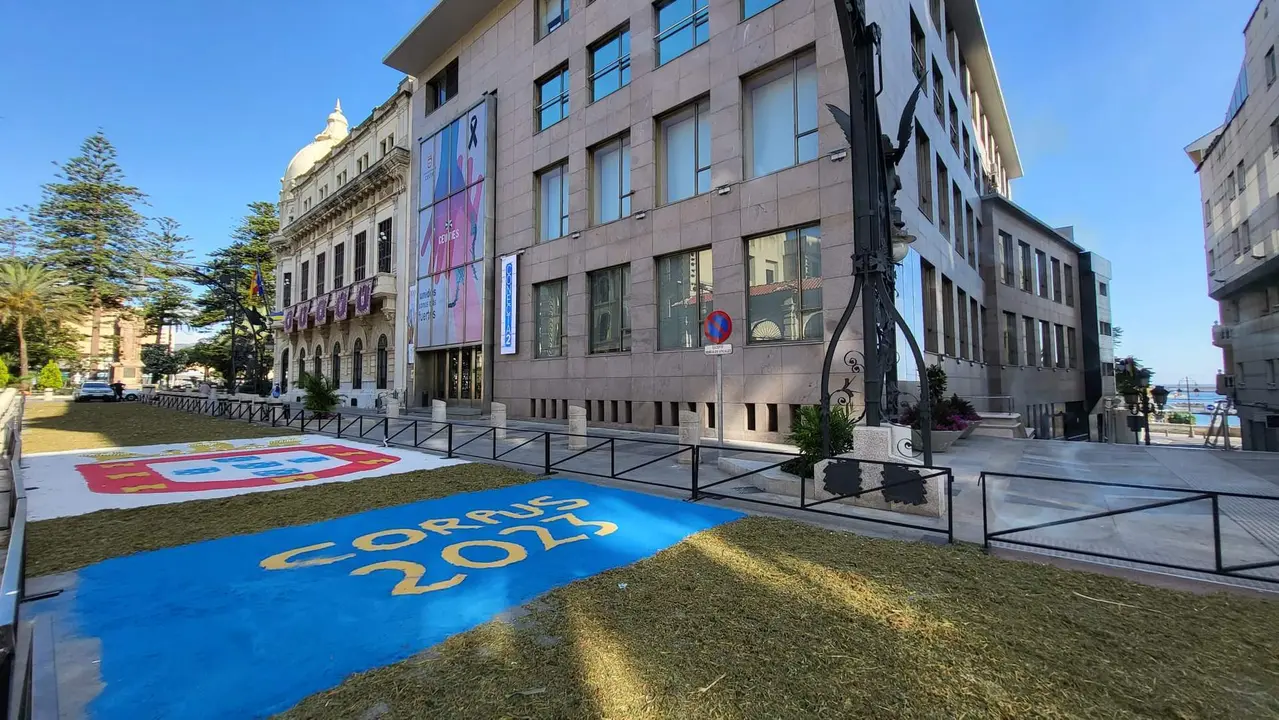 Gran V&iacute;a para la procesi&oacute;n del &laquo;Corpus&raquo;