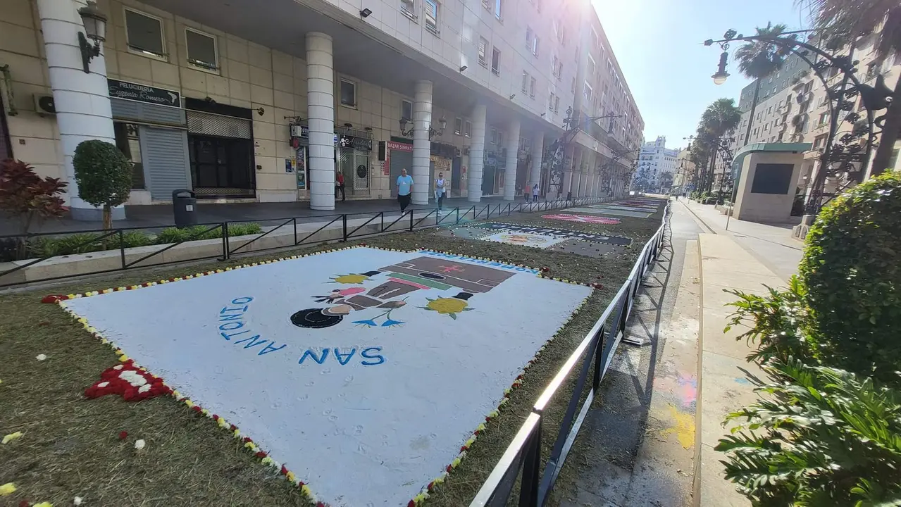 Gran V&iacute;a para la procesi&oacute;n del &laquo;Corpus&raquo;