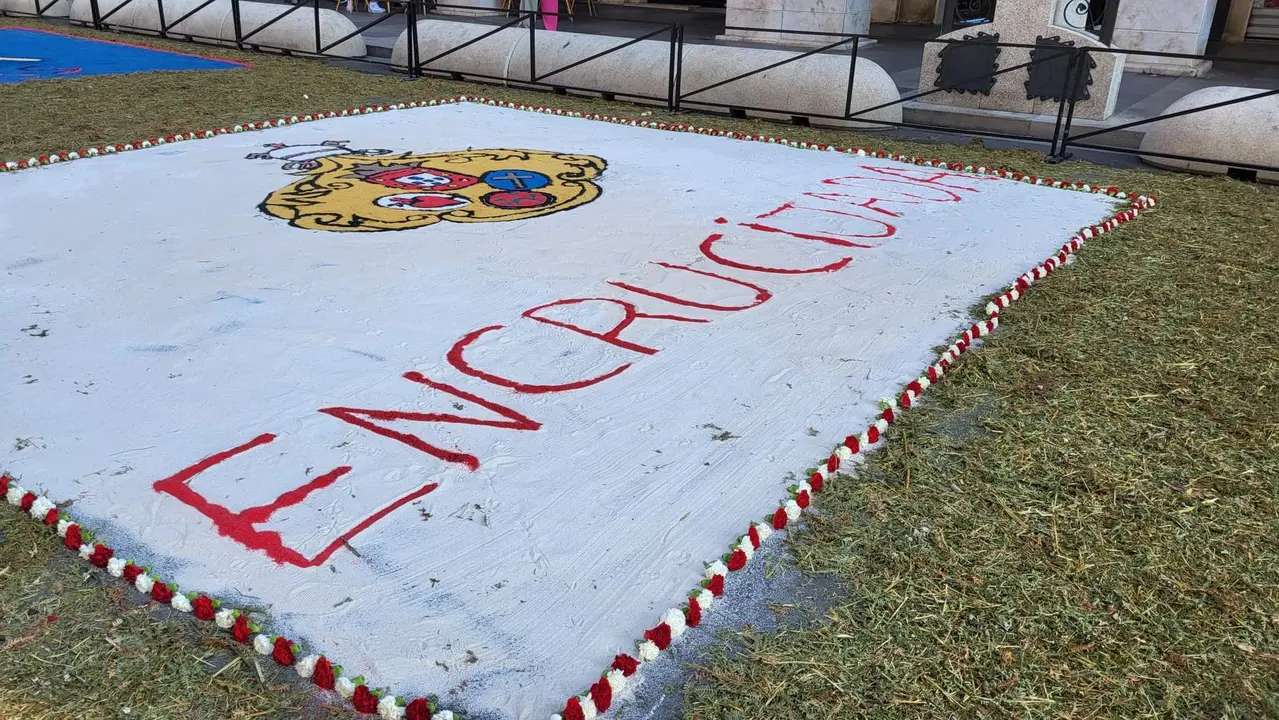 Gran V&iacute;a para la procesi&oacute;n del &laquo;Corpus&raquo;