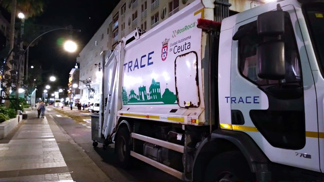 Camión de Trace en Alcalde Sánchez Prados (C.A.)