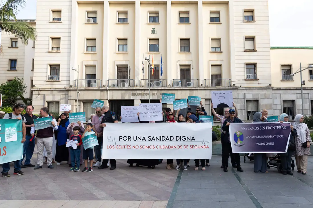 (Sindicato M&eacute;dico) Concentraci&oacute;n por una sanidad digna