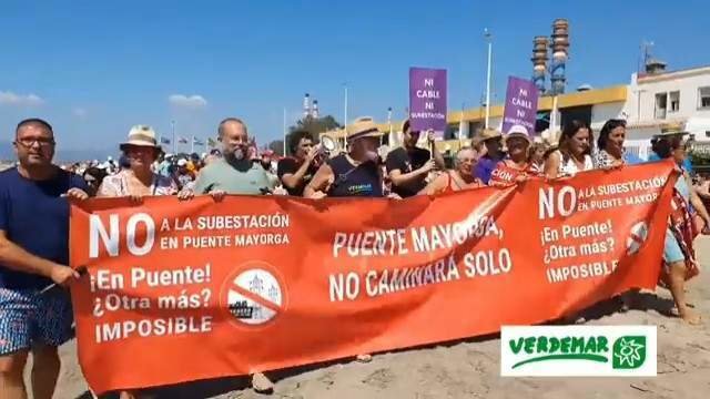 Verdemar en contra de la construcción de la subestación eléctrica en San Roque para la conexión del cable submarino (Verdemar)