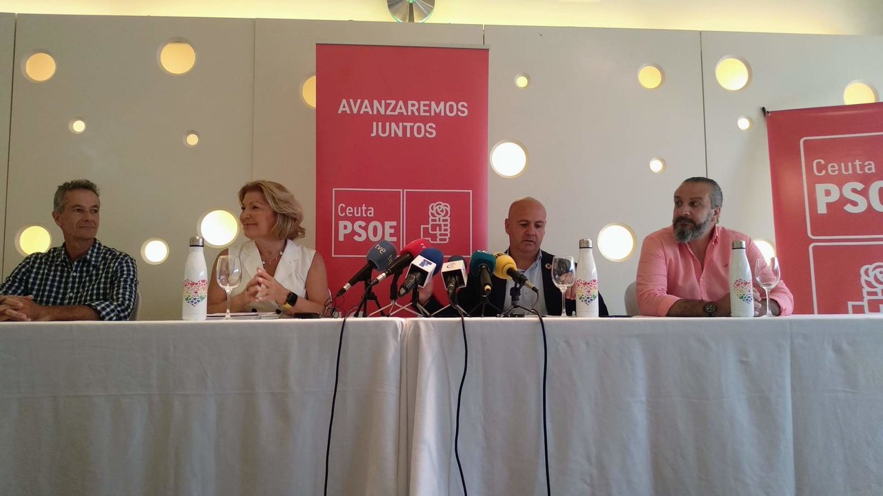 Presentación de los candidatos del PSOE de Ceuta a las elecciones generales del 23 J