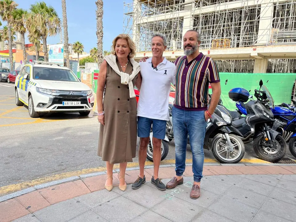 Blanca G&oacute;mez, Miguel Se&ntilde;or y Adil Mohamed