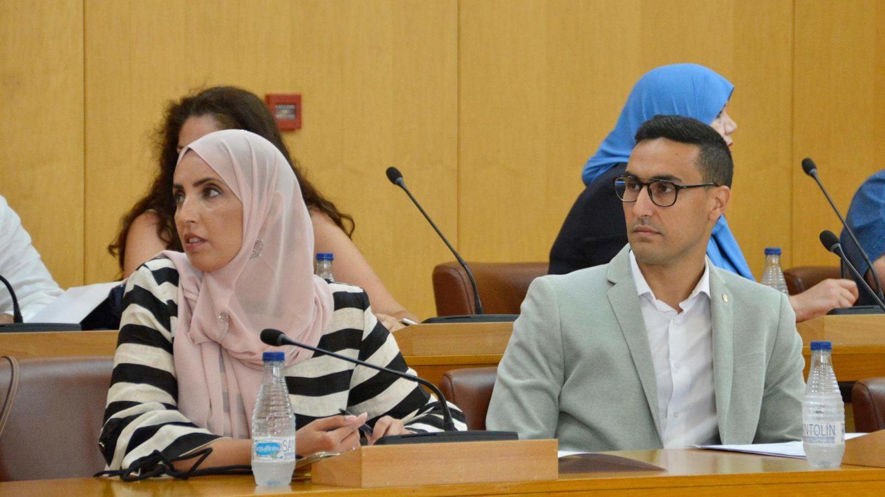 Primera sesión de la legislatura: MDyC
Fatima Hamed; Abdelkader Abdeselam