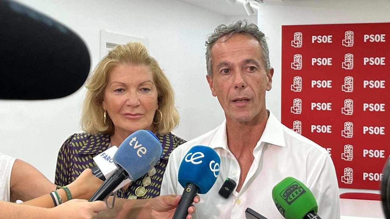 Blanca Gómez y Miguel Señor, candidatos al Senado del PSOE