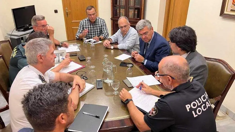 Reuni&oacute;n  celebrada este viernes en la Delegaci&oacute;n el Gobierno (CEDIDA)