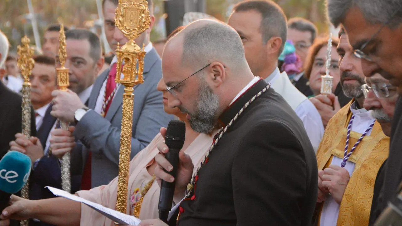 Procesi&oacute;n de la virgen de &Aacute;frica