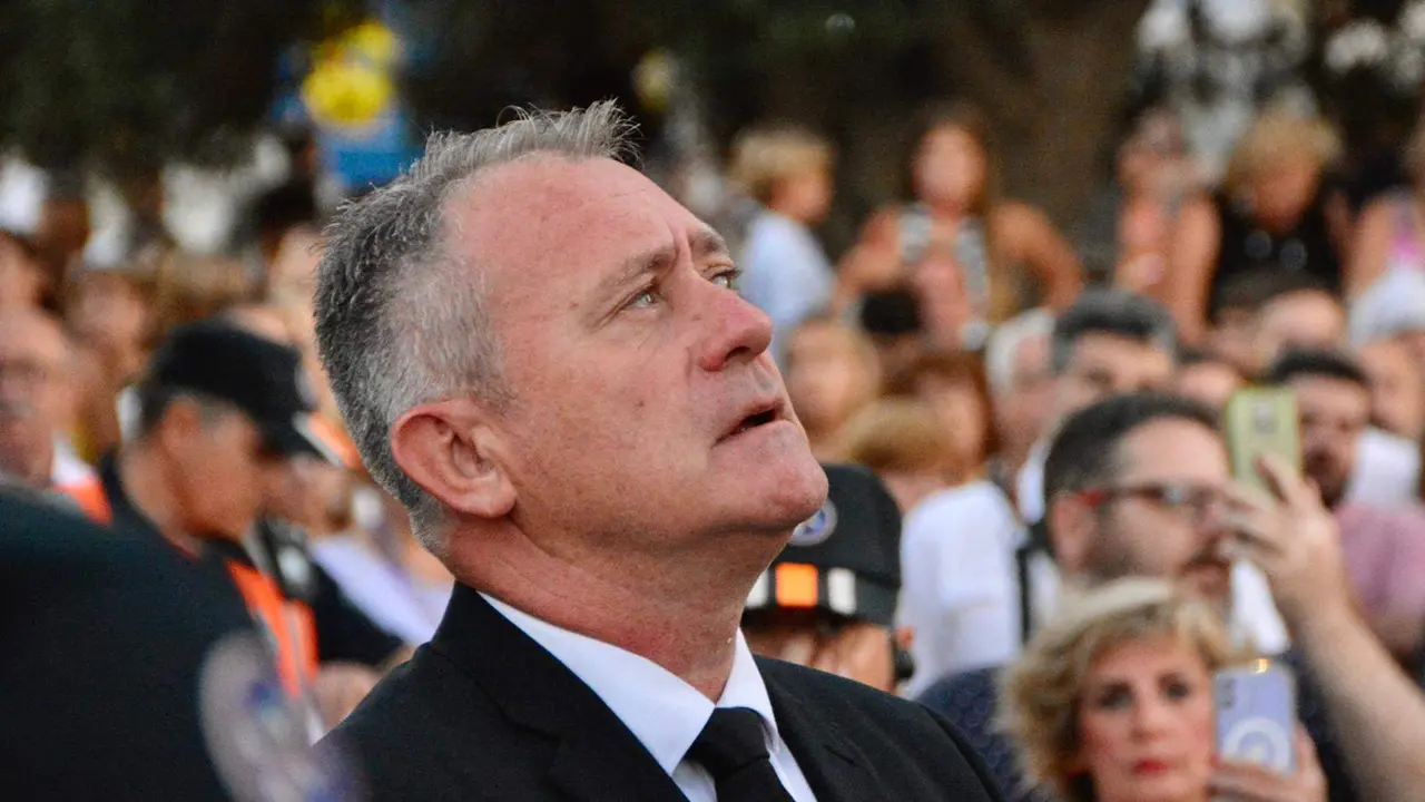Procesi&oacute;n de la virgen de &Aacute;frica