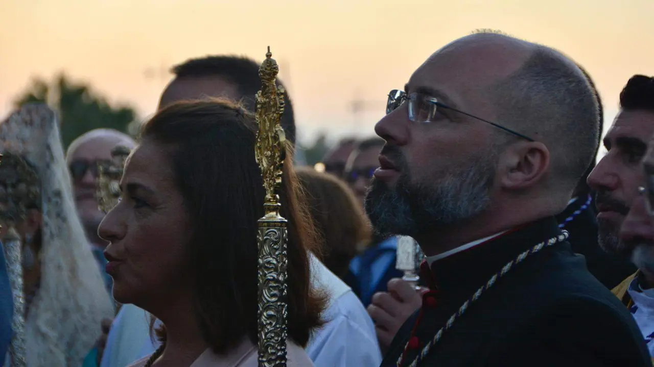 Procesi&oacute;n de la virgen de &Aacute;frica