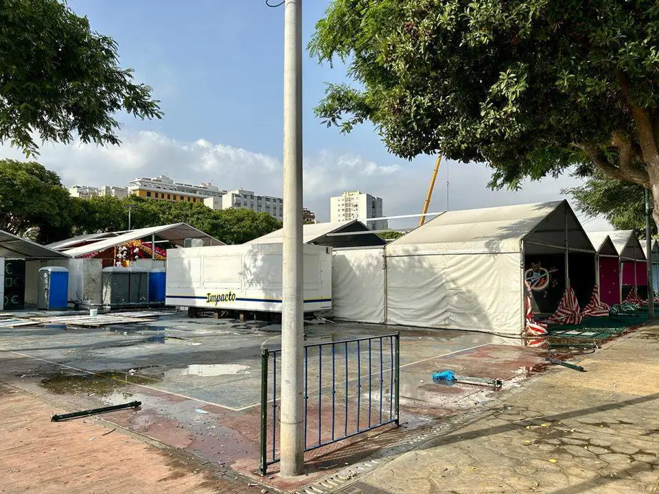 Desmontaje feria 2023