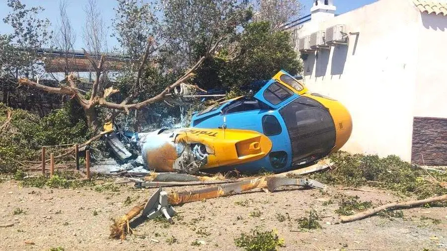 Helicoptero-accidentado