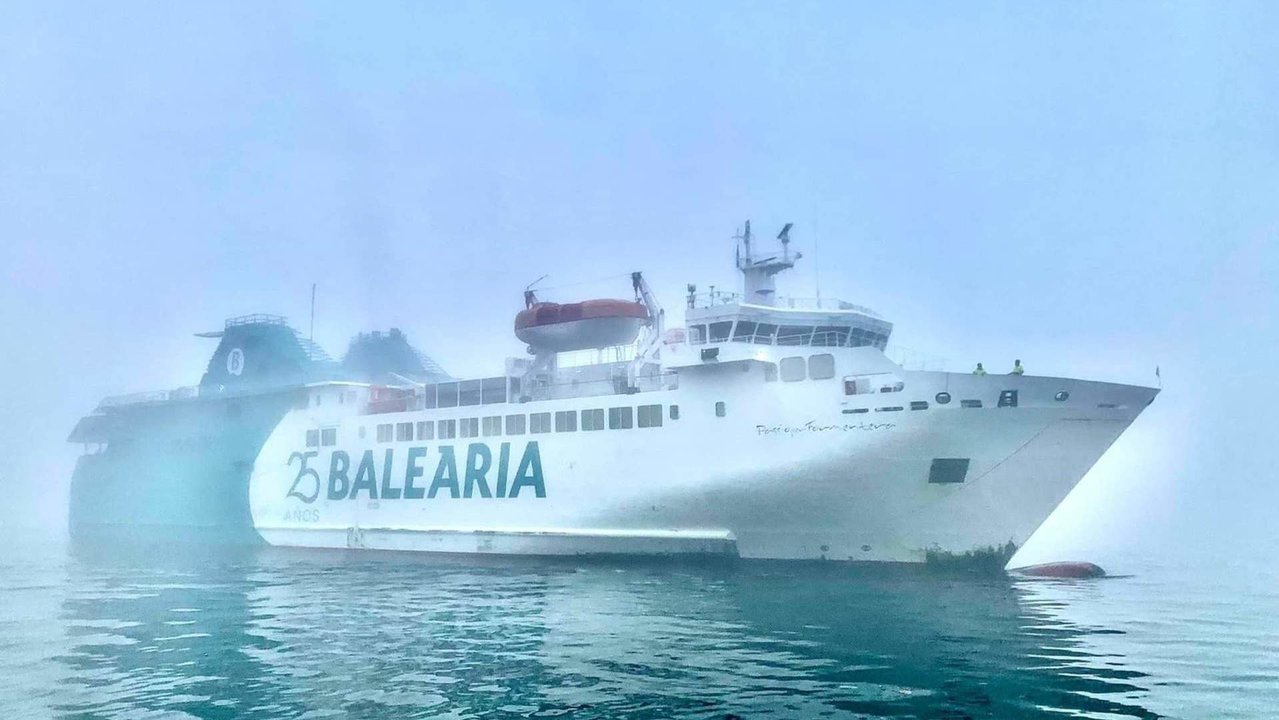 Ferry Baleària  Niebla