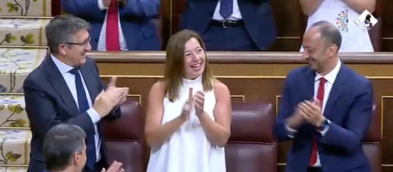 Francina Armengol, proclamada presidenta del Congreso