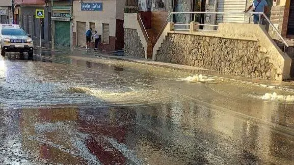 Aver&iacute;a en una tuber&iacute;a de abastecimiento en Had&uacute;