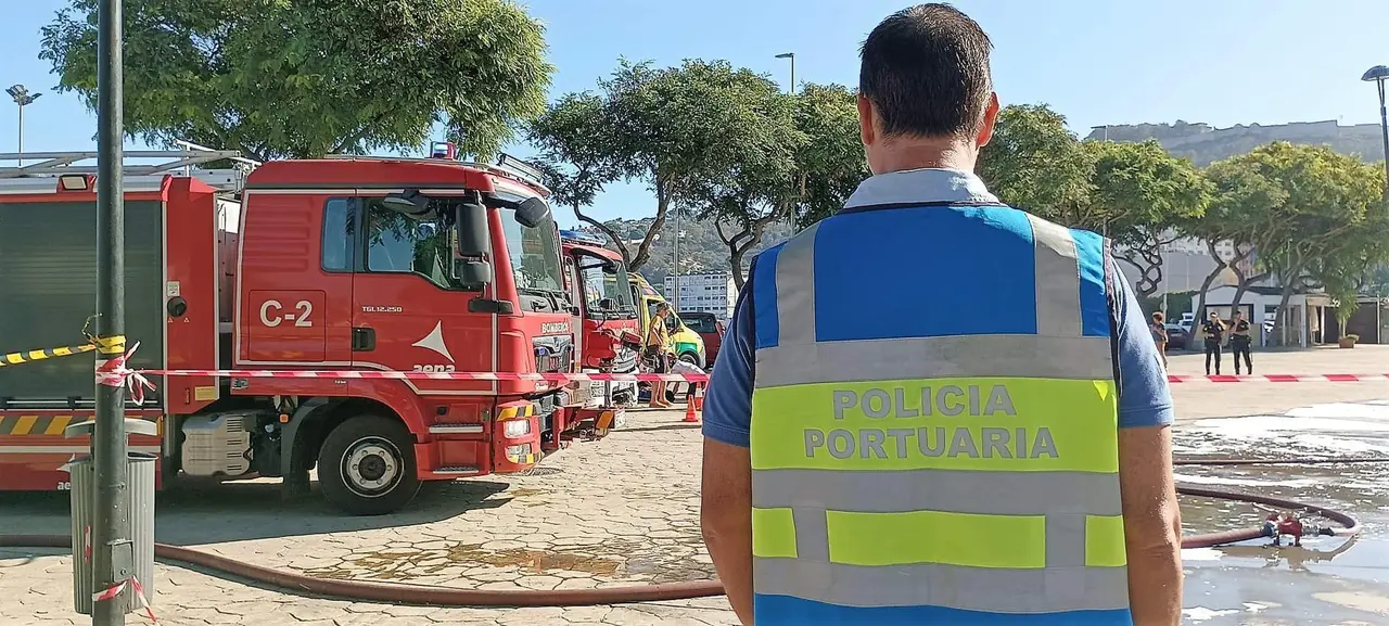 Polic&iacute;a Portuaria