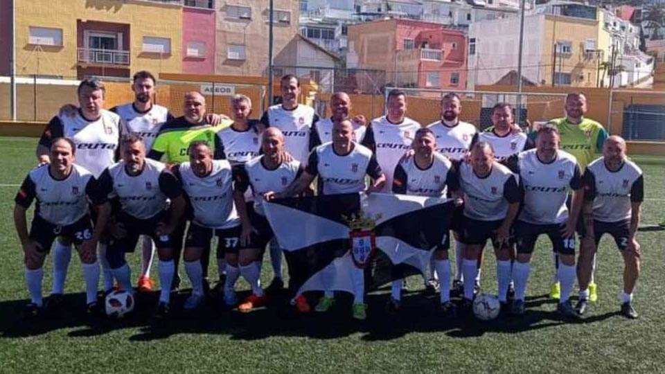 Veteranos de fútbol de Ceuta (CEDIDA)