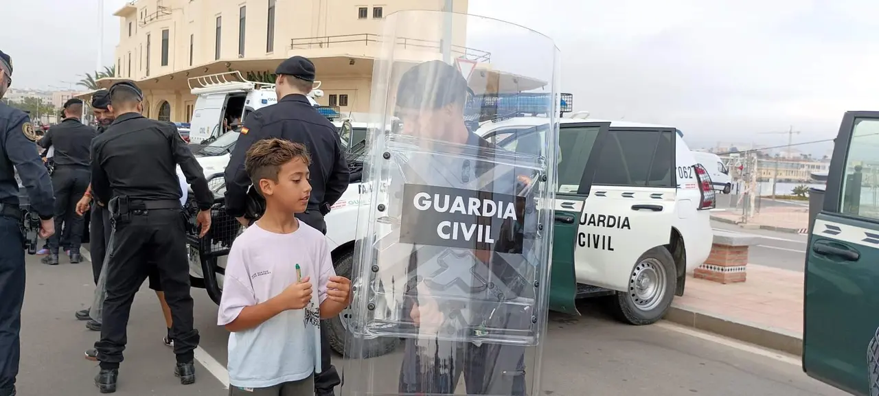 Jornada de puertas abiertas de la&nbsp; Guardia Civil en el Muelle Espa&ntilde;a