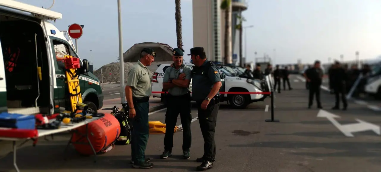 Jornada de puertas abiertas de la&nbsp; Guardia Civil en el Muelle Espa&ntilde;a