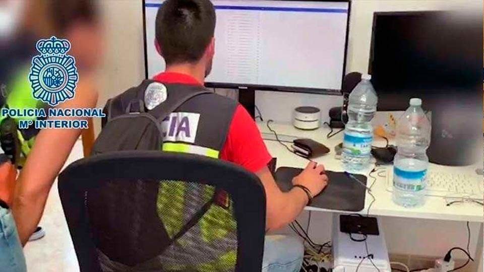 policía nacional ciberdelito ordenador
