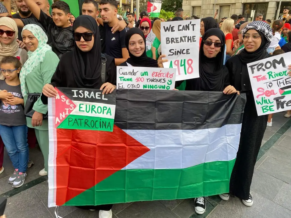 Concentraci&oacute;n por Palestina