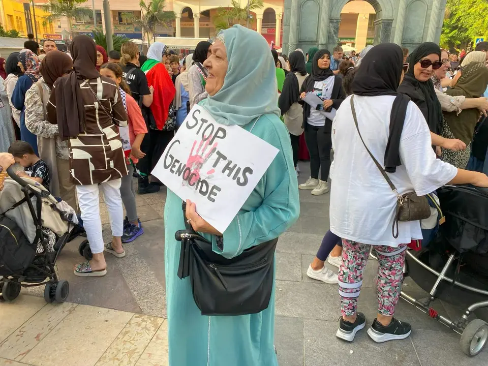 Concentraci&oacute;n por Palestina