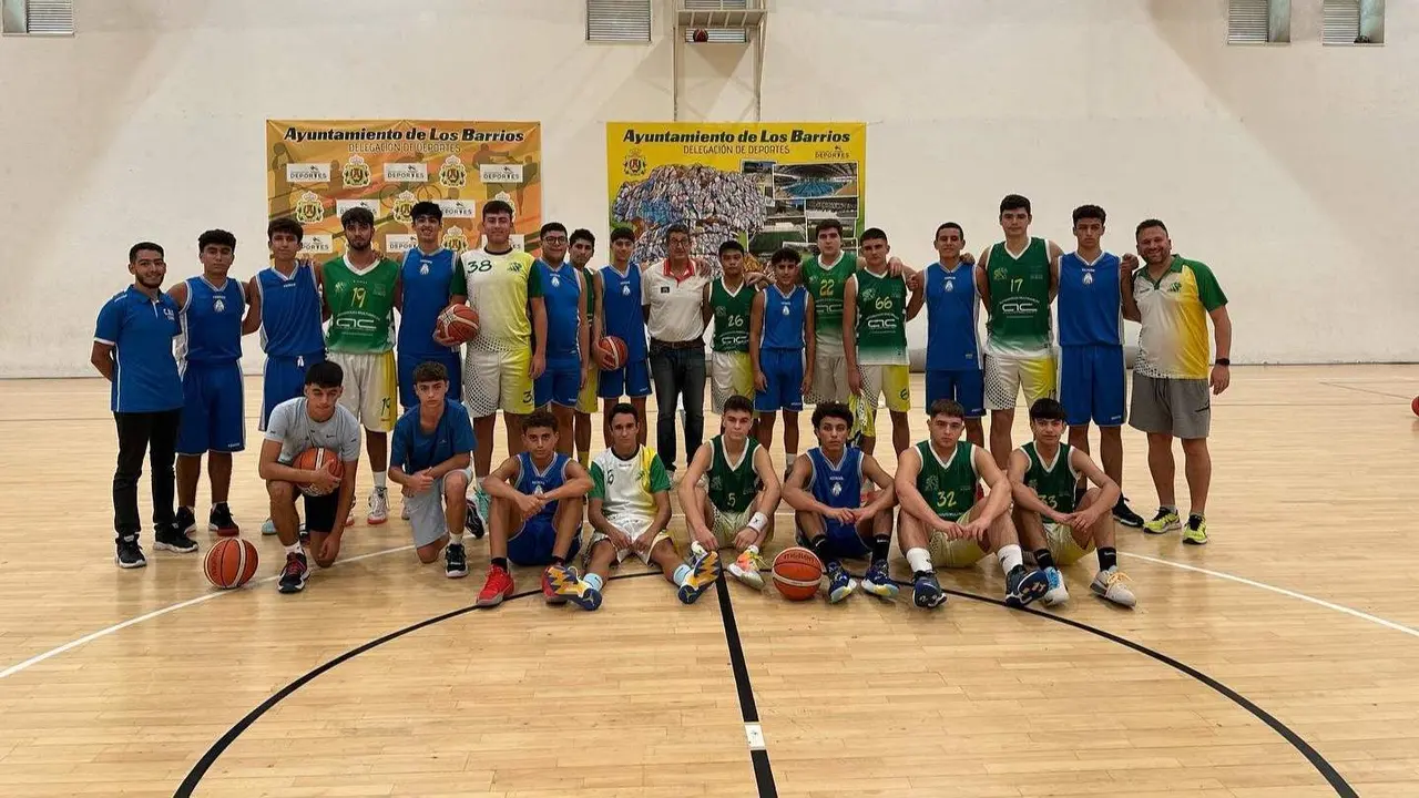Ceuta Base Basket en su visita a Los Barrios para medirse al CD Montera (Cedida)