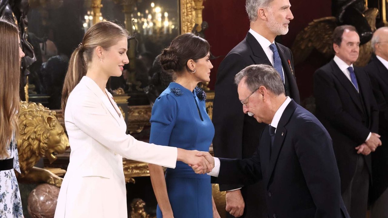 Vivas, testigo del juramento de la Princesa de Asturias