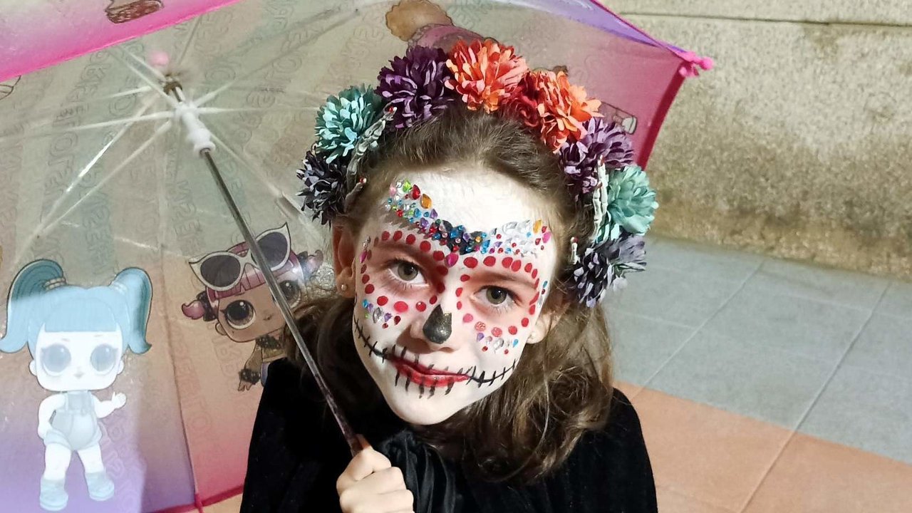 Truco o trato en el Mixto: los niños se disfrazan y disfrutan de una fiesta de Halloween