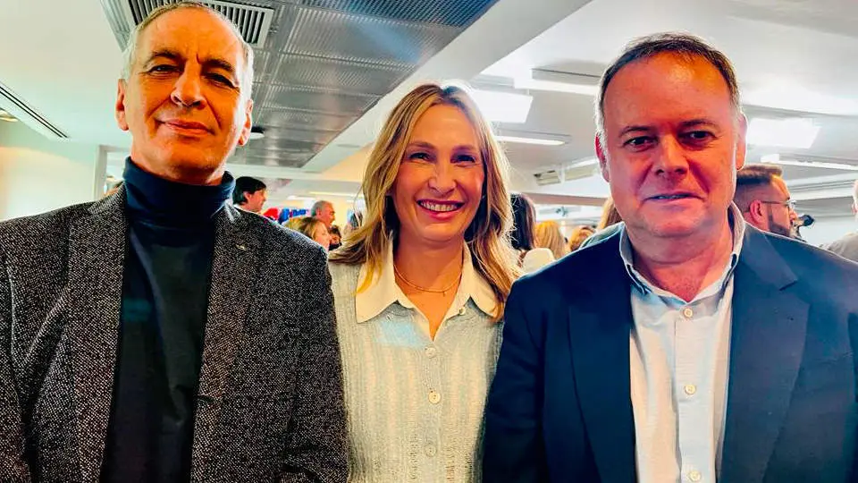 Abdeselam, D&iacute;az y Celaya, en la reuni&oacute;n de la Junta Directiva Nacional del PP (CEDIDA)