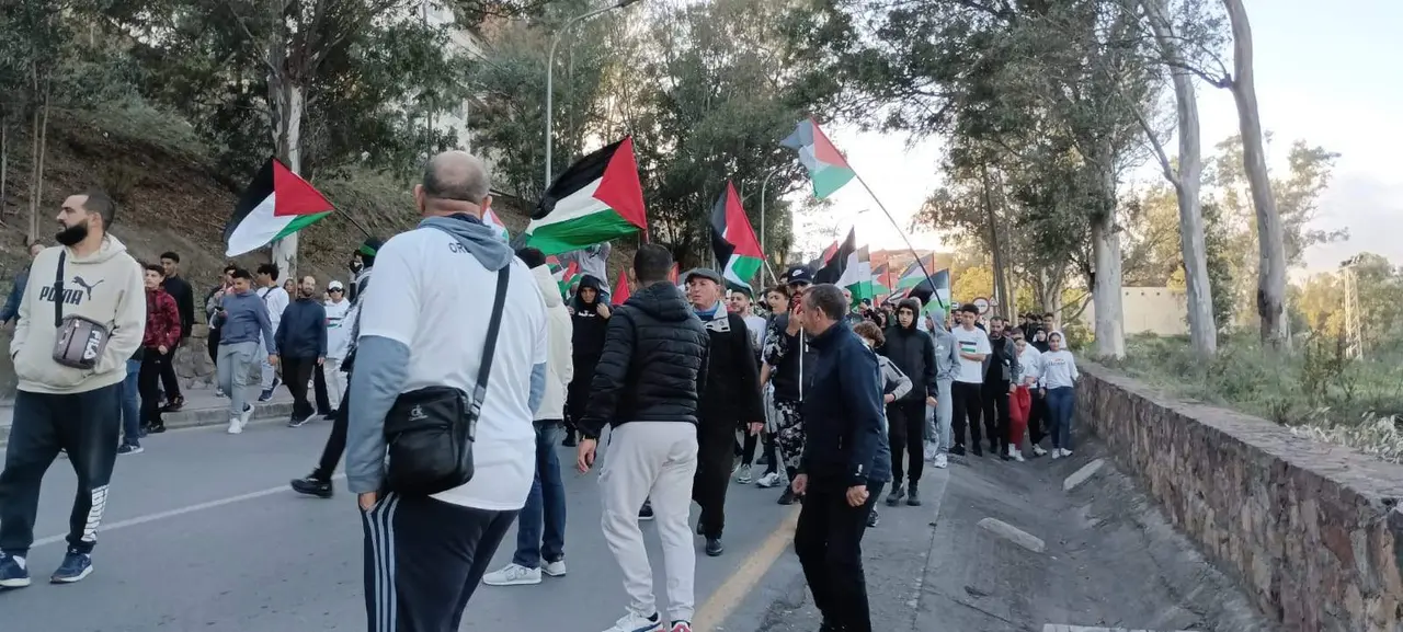 Manifestaci&oacute;n &laquo;Ceuta con Palestina&raquo;