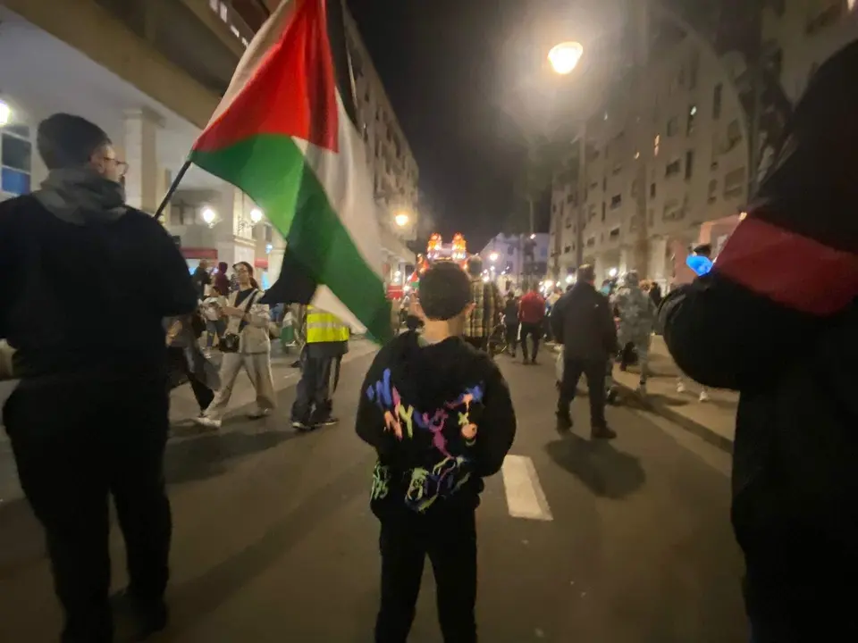 Manifestaci&oacute;n &laquo;Ceuta con Palestina&raquo;
