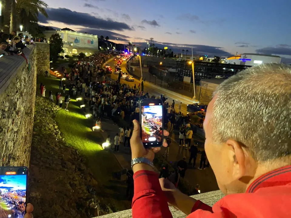 Manifestaci&oacute;n &laquo;Ceuta con Palestina&raquo;